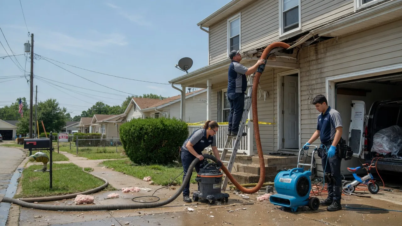 Water Damage Restoration in Fisher, IL near me